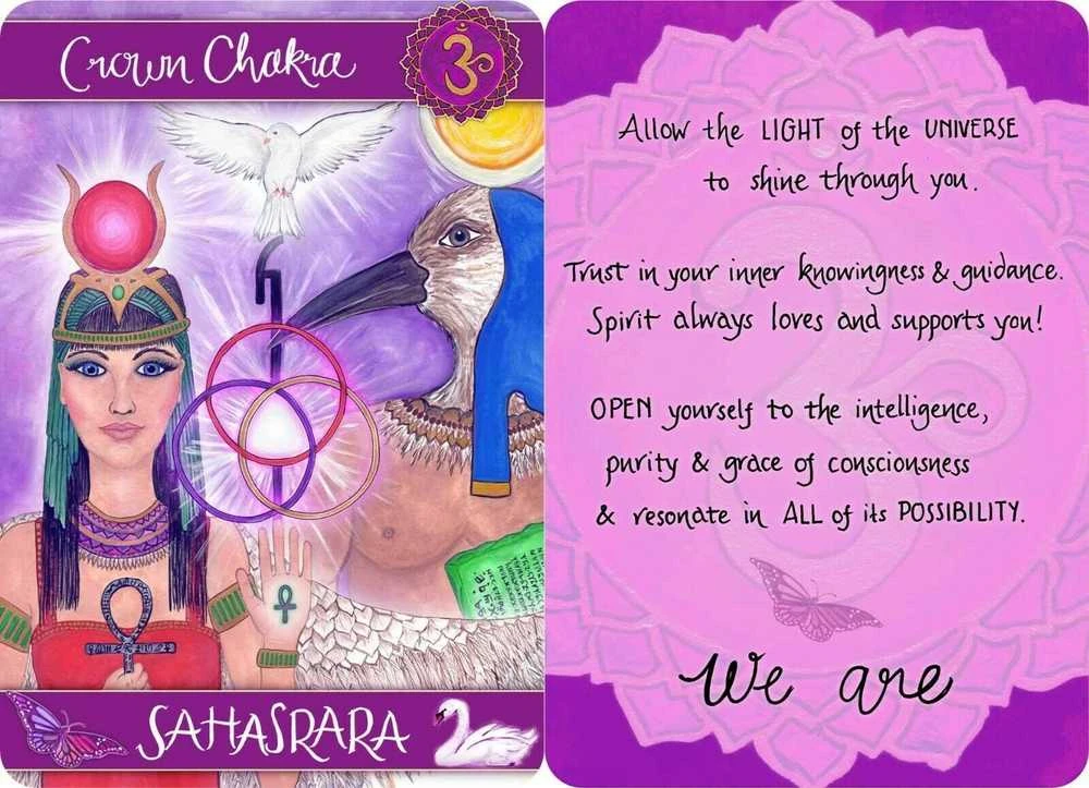 Findhorn Press Chakra For Belief Change kortos