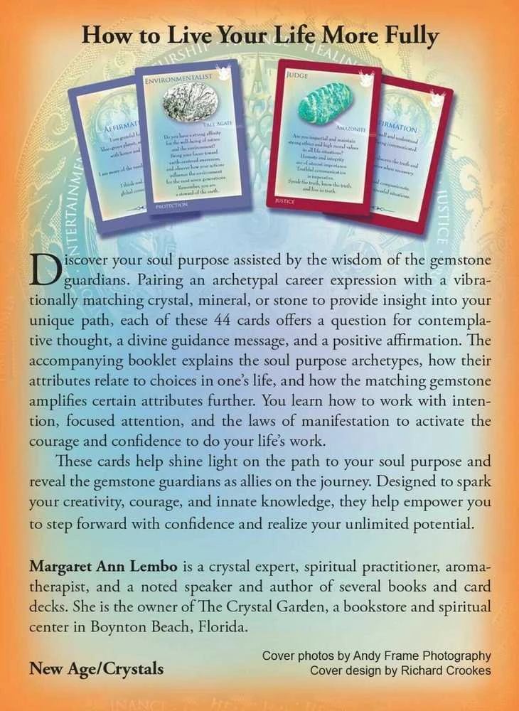 Findhorn Press Gemstone Guardians Kortos