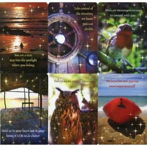 Komunikacijos Kortos Messages From Heaven Communication Findhorn Press