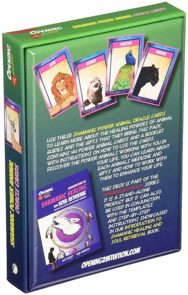 Findhorn Press Shamanic Power Animal Oracle Kortos