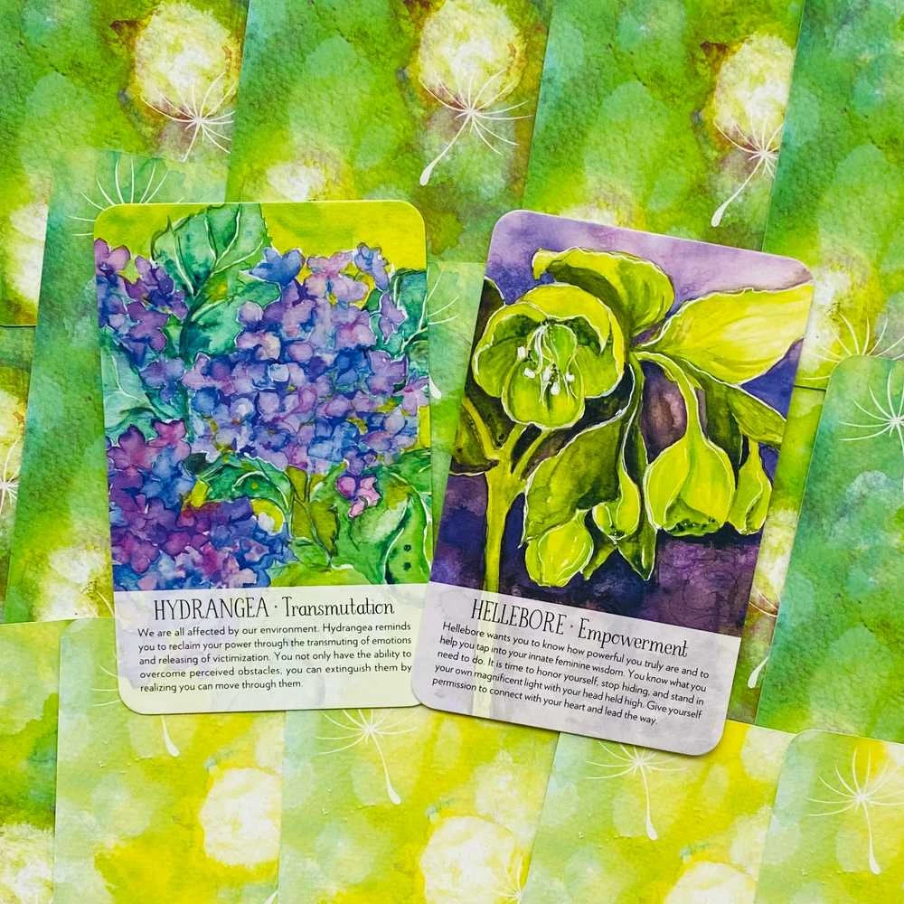 Findhorn Press Soulflower Plant Spirit Oracle Kortos