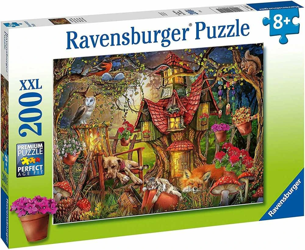 Ravensburger Dėlionė 200 vnt. - Miško namelis