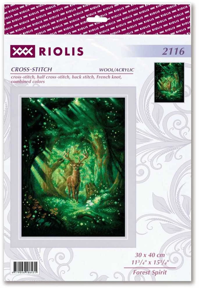 Riolis Siuvinėjimo rinkinys Miško dvasia 30x40 SR2116