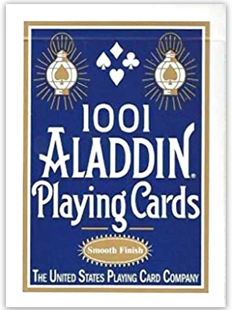 Kolekcionuojamos Kortelės - Fournier 1001 Aladdin 52 Kortelės, 2 Juokdariai, Raudona