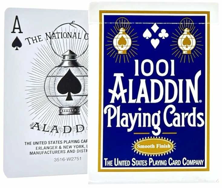 Kolekcionuojamos Kortelės - Fournier 1001 Aladdin 52 Kortelės, 2 Juokdariai, Raudona