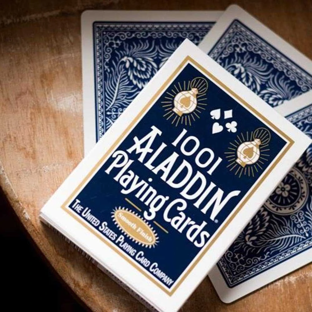 Kolekcionuojamos Kortelės - Fournier 1001 Aladdin 52 Kortelės, 2 Juokdariai, Raudona