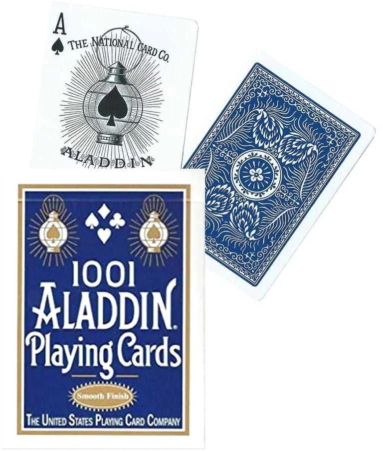 Kolekcionuojamos Kortelės - Fournier 1001 Aladdin 52 Kortelės, 2 Juokdariai, Raudona