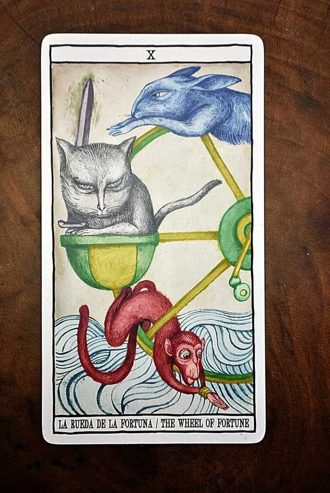 Fournier Tarot Cats Kortos