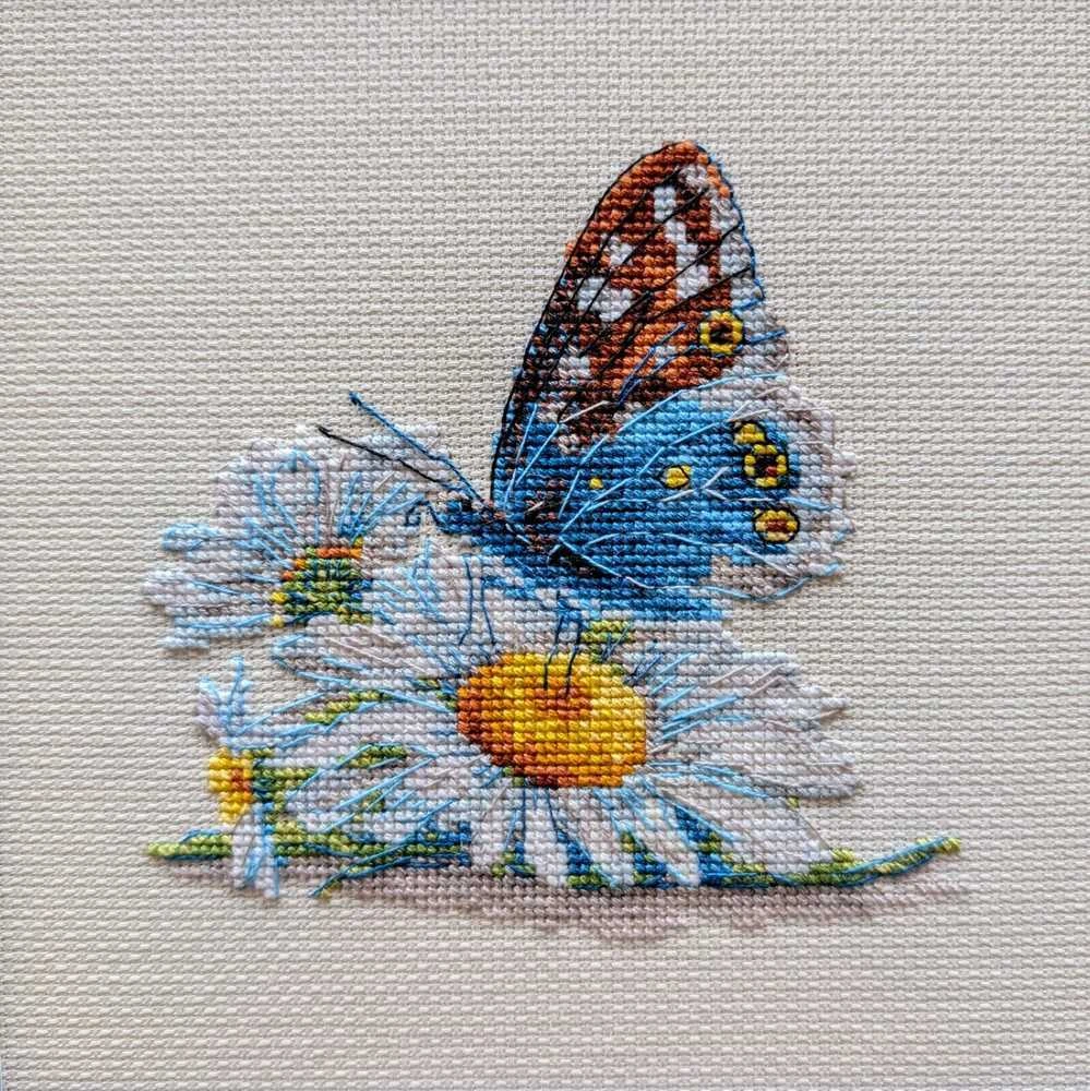 Riolis Kryželio siūlų rinkinys Fragile Beauty 15x15 SR2220