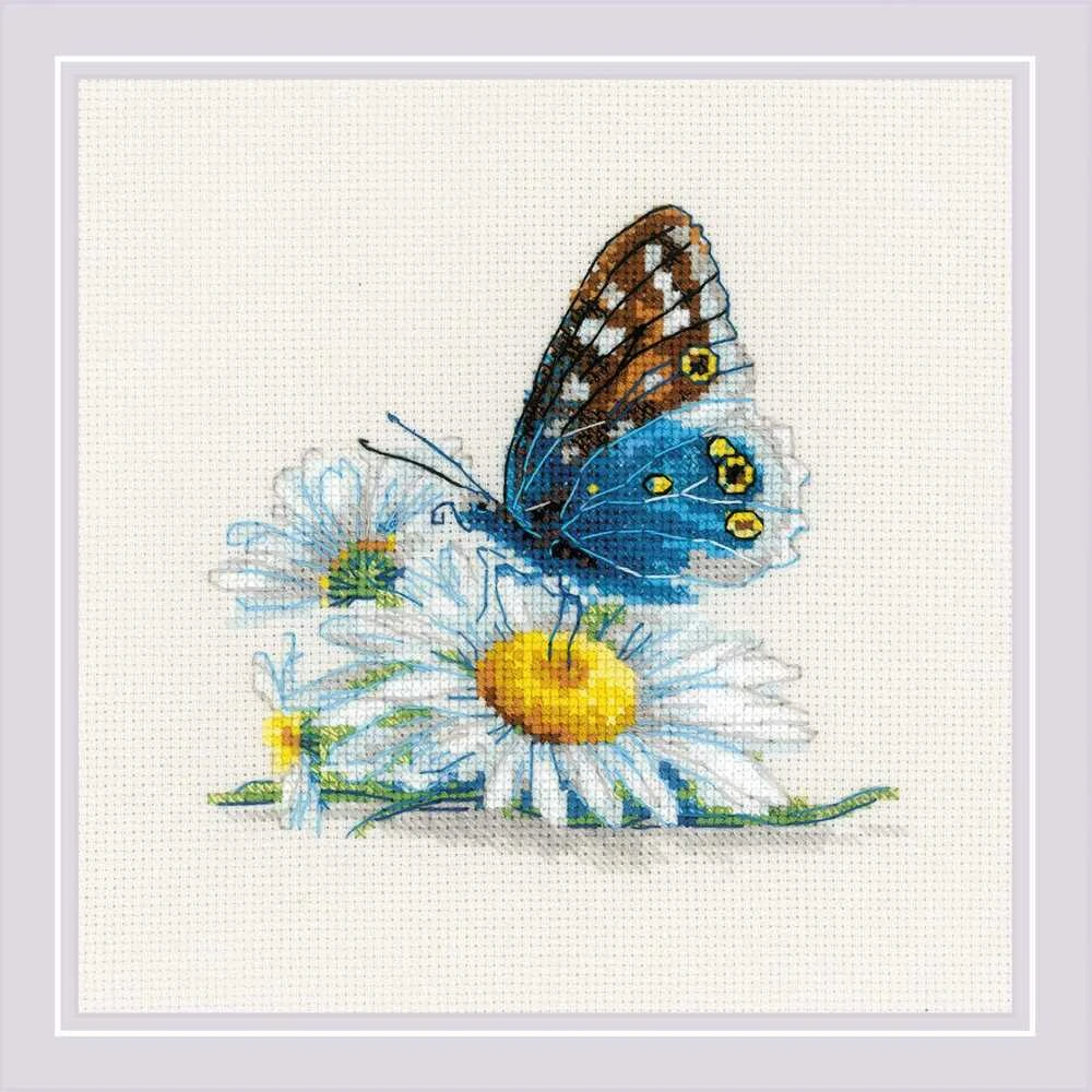 Riolis Kryželio siūlų rinkinys Fragile Beauty 15x15 SR2220