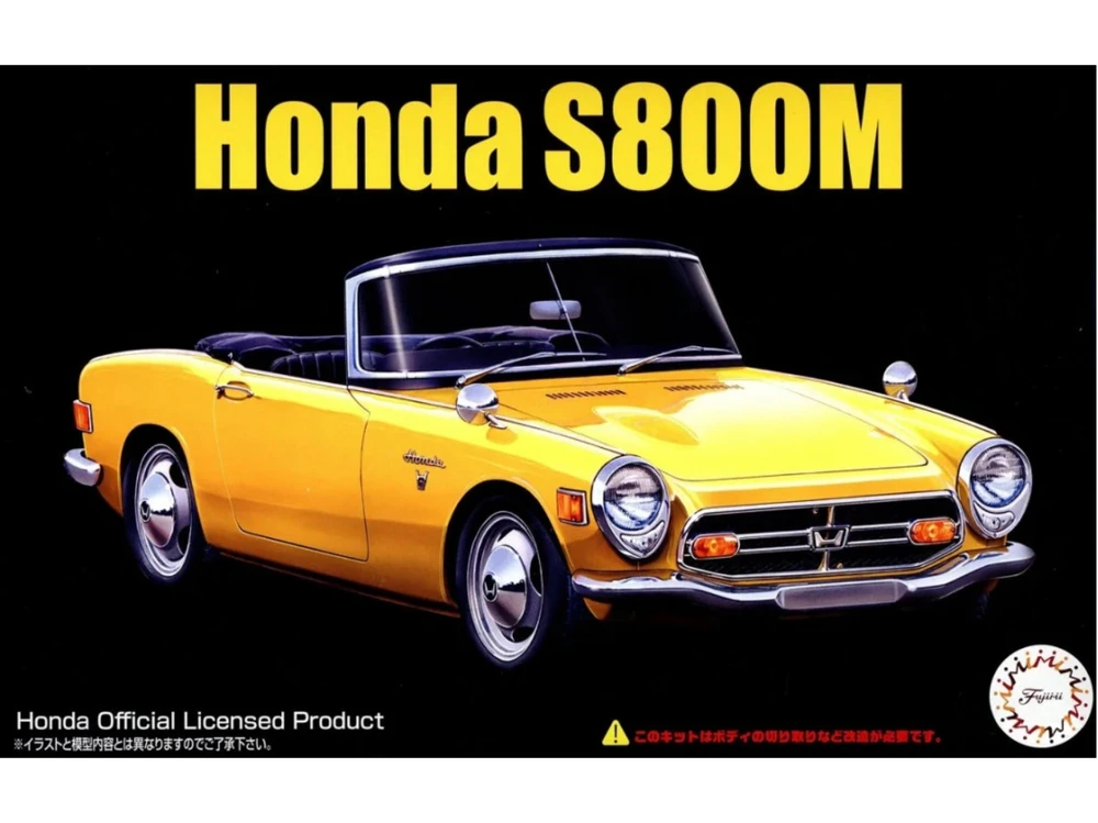 Fujimi Honda S800M 1/24 plastikinis surenkamas automobilio rinkinys