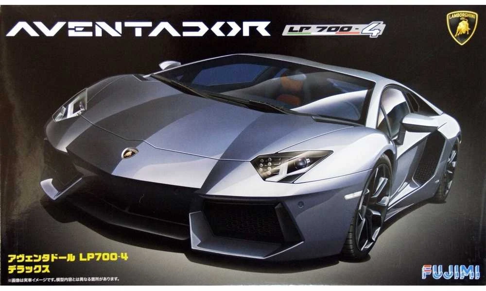 Fujimi Lamborghini Aventador LP700-4 1/24 plastikinis surenkamas modelis