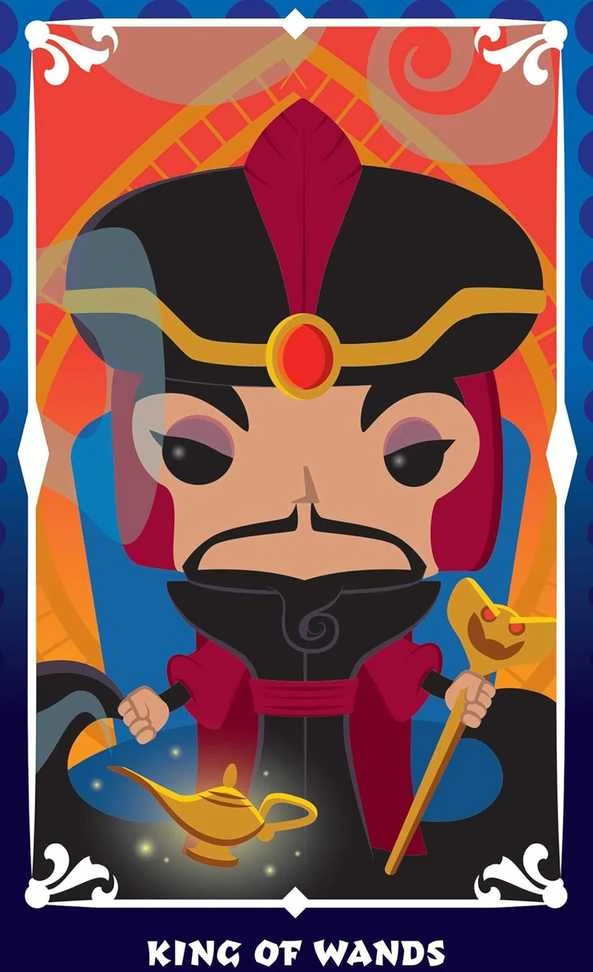 Insight Editions Disney piktadariai taro kaladė – 78 kortos ir iliustruotas vadovas