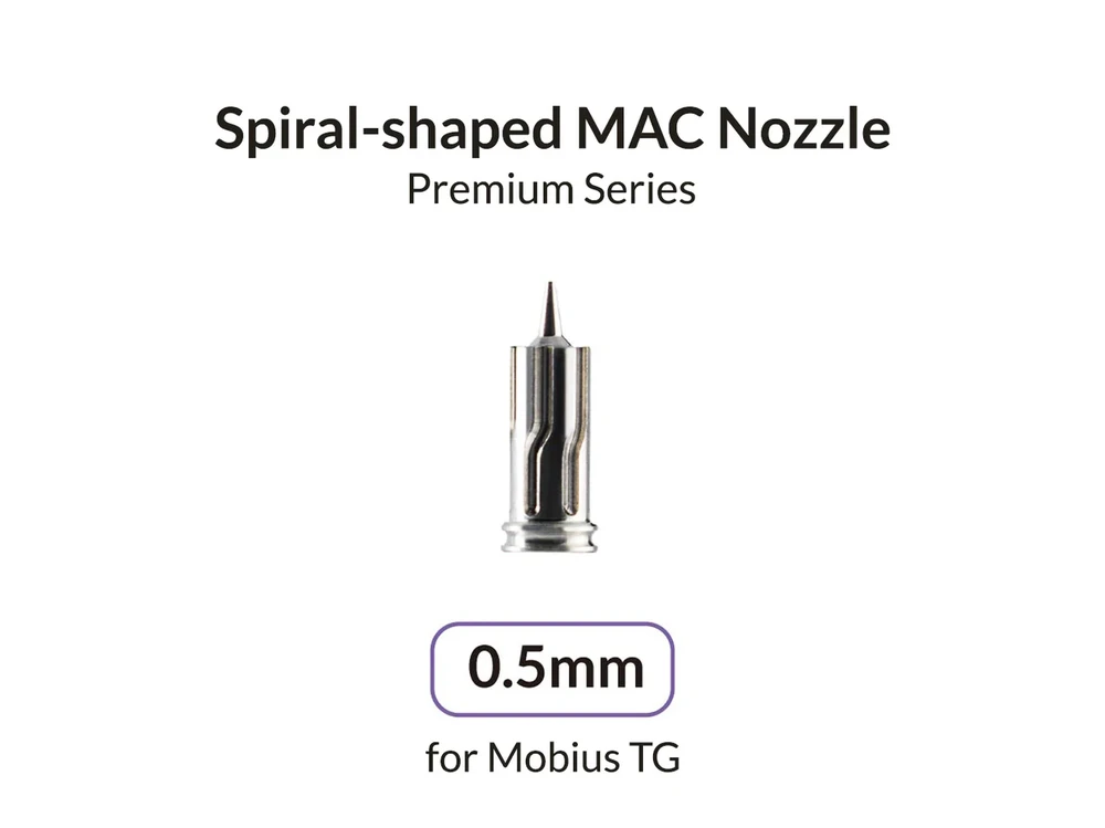 Gaahleri 0.5 mm aerografo purkštukas Mobius TG (44124)
