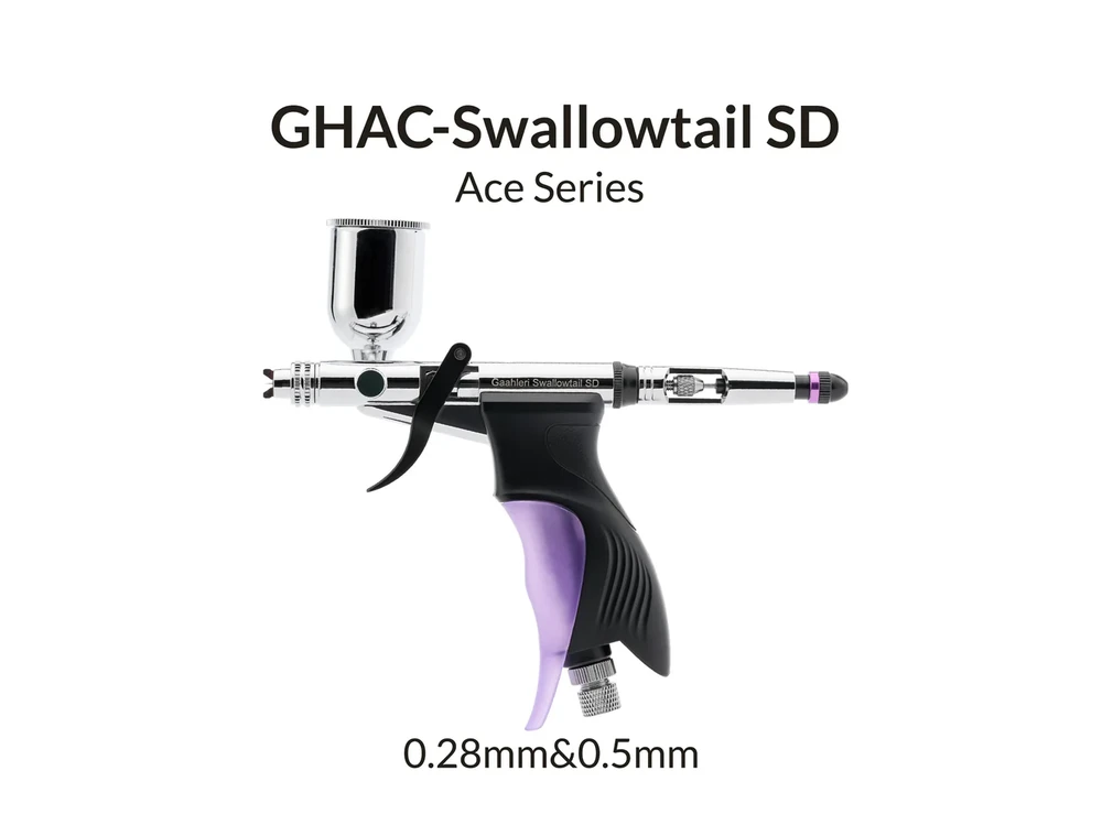 Gaahleri Ace Swallowtail SD šoninio padavimo aerografas 0.28/0.5 mm (43011)