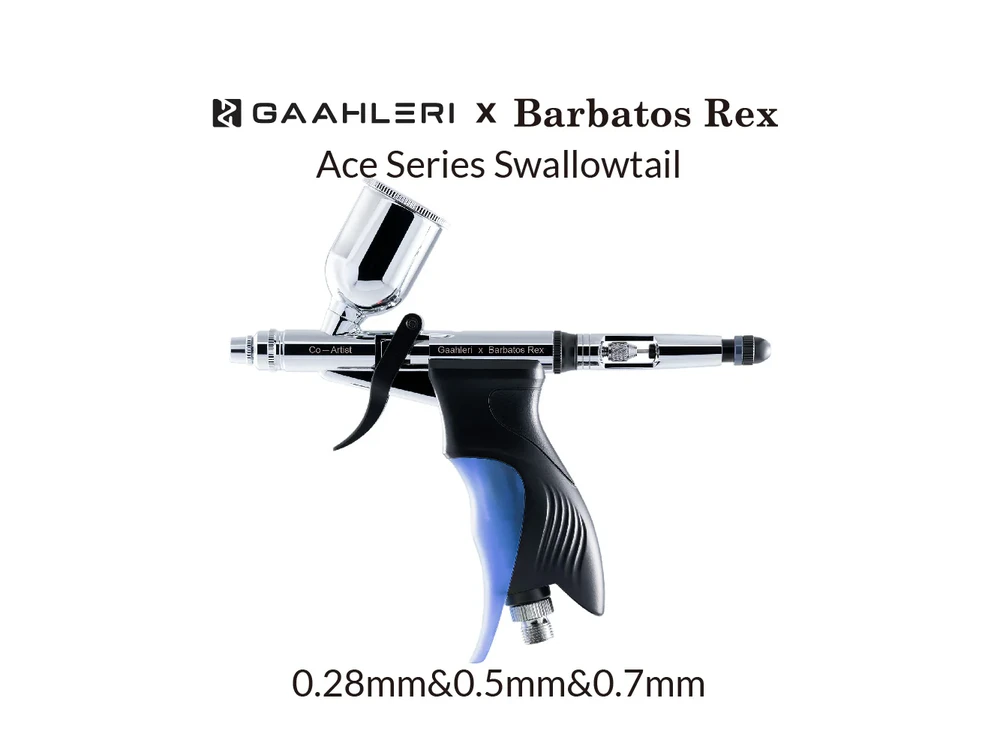 Gaahleri Barbatos Rex Ace aerografas modeliui 0.28/0.5/0.7 mm