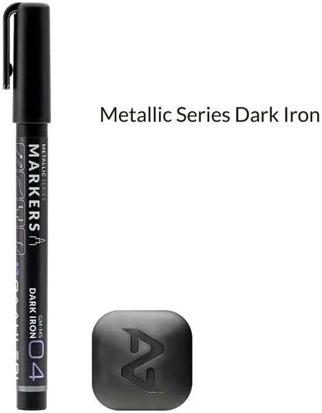 Gaahleri Metalinė serija žymeklis MS04 Dark Iron – tamsi geležis