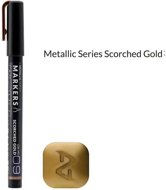 Gaahleri Metallic Series žymeklis MS09 Deginto aukso