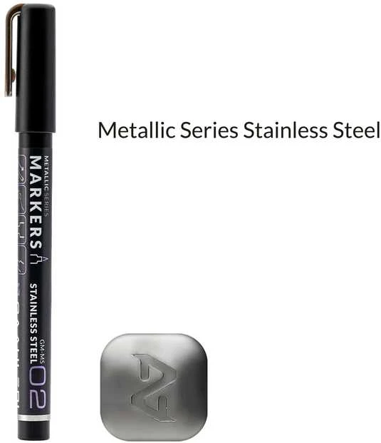 Gaahleri Metallic serija MS02 – nerūdijančio plieno žymeklis GM-MS02