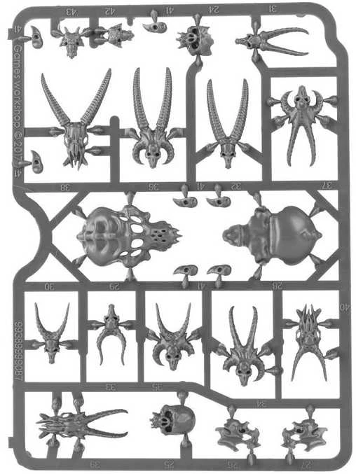 Games Workshop Citadel Skulls