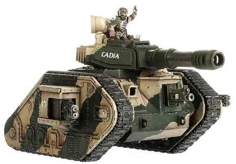 Games Workshop Leman Russ mūšio tankas – Warhammer 40,000 Astra Militarum plastikinis rinkinys