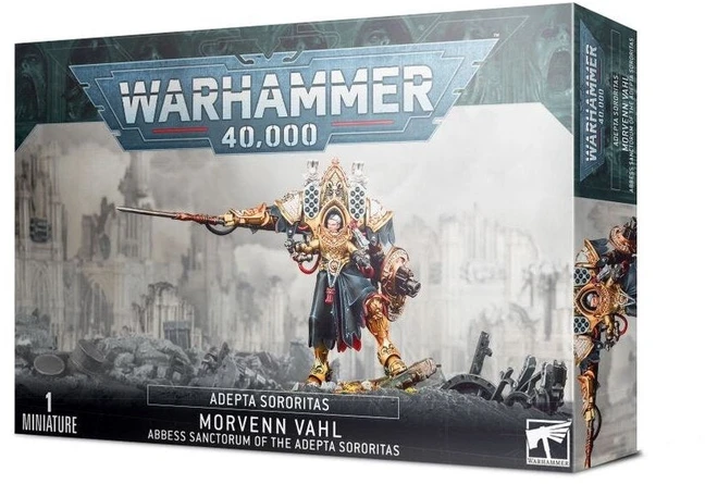 Games Workshop Warhammer 40,000 Adepta Sororitas Morvenn Vahl miniatiūra