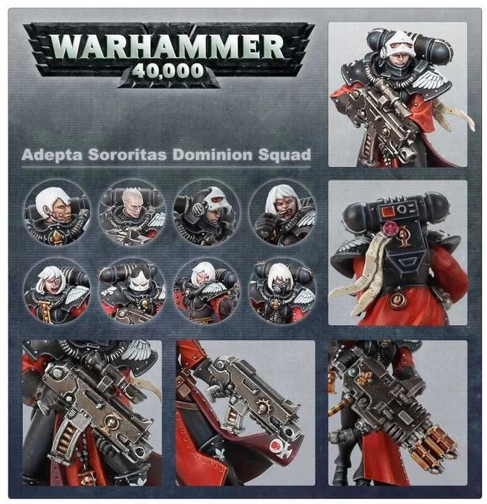 Games Workshop Warhammer 40,000 - Adepta Sororitas: Battle Sisters Squad