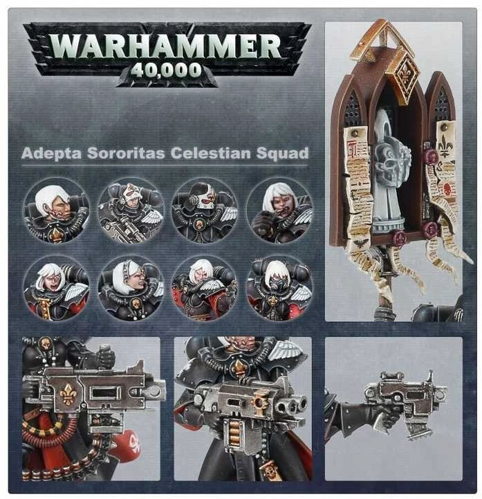 Games Workshop Warhammer 40,000 - Adepta Sororitas: Battle Sisters Squad