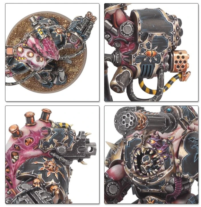 Games Workshop Warhammer 40,000 Chaos Space Marines Warband Battleforce miniatiūrų rinkinys