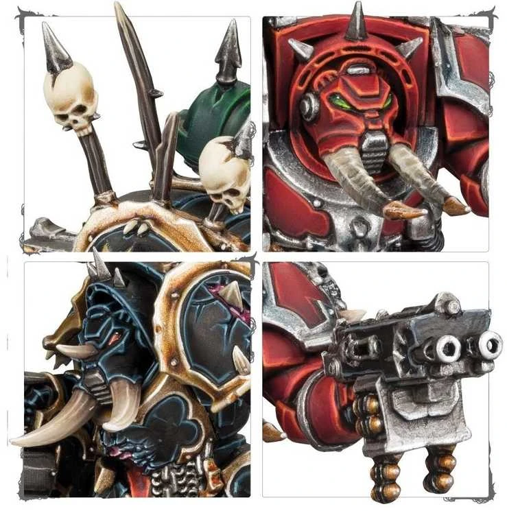 Games Workshop Warhammer 40,000 - Chaos Space Marines: Terminators