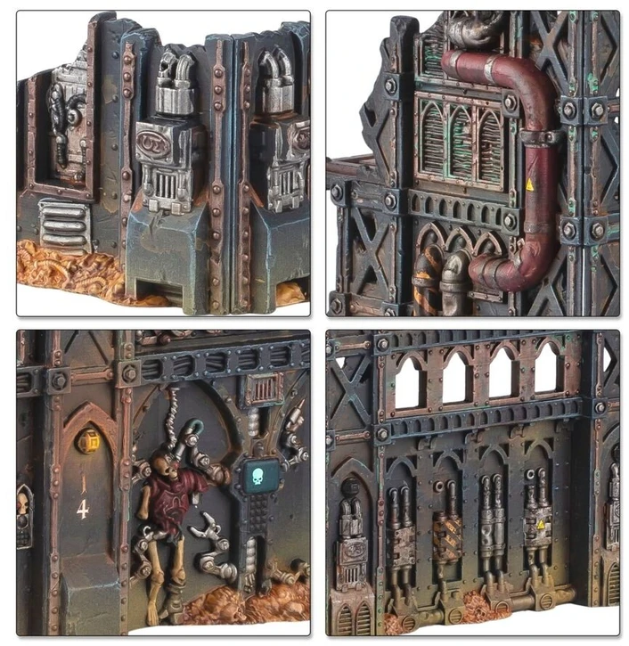 Games Workshop Warhammer 40,000 Combat Patrol Battlezone Armageddon tereno rinkinys