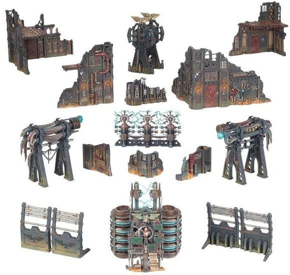 Games Workshop Warhammer 40,000 Combat Patrol Battlezone Armageddon tereno rinkinys