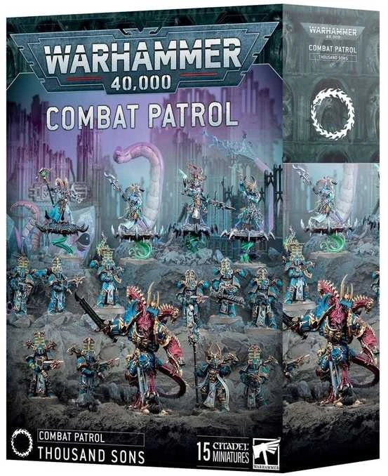 Games Workshop Warhammer 40,000 Combat Patrol: Thousand Sons miniatiūrų rinkinys
