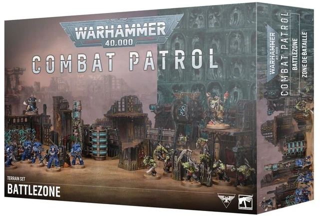 Games Workshop Warhammer 40,000 Combat Patrol Battlezone Armageddon tereno rinkinys