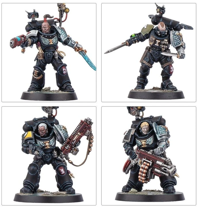 Games Workshop Warhammer 40,000 Deathwatch Kill Team su Corvus Blackstar rinkiniu