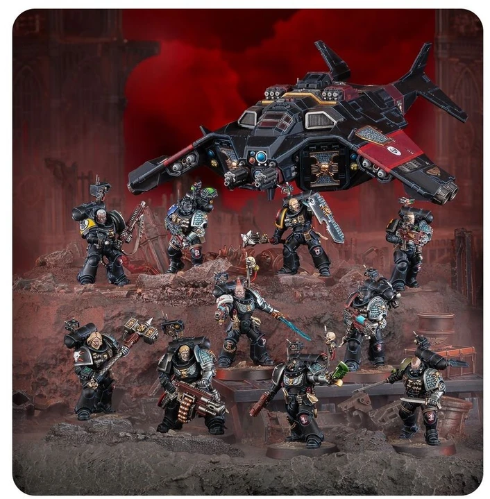 Games Workshop Warhammer 40,000 Deathwatch Kill Team su Corvus Blackstar rinkiniu