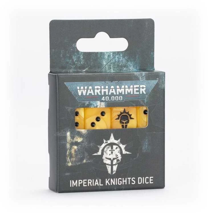 Games Workshop Warhammer 40,000 Imperial Knights kauliukai, 16 vnt, perlamutriniai 16 mm