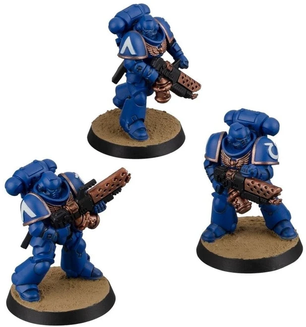 Games Workshop Warhammer 40,000 - Space Marines: Infernus Marines + Paints Set