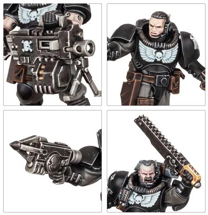 Games Workshop Warhammer 40,000 Kill Team: Space Marine Skautų Būrys (10 figūrėlių)