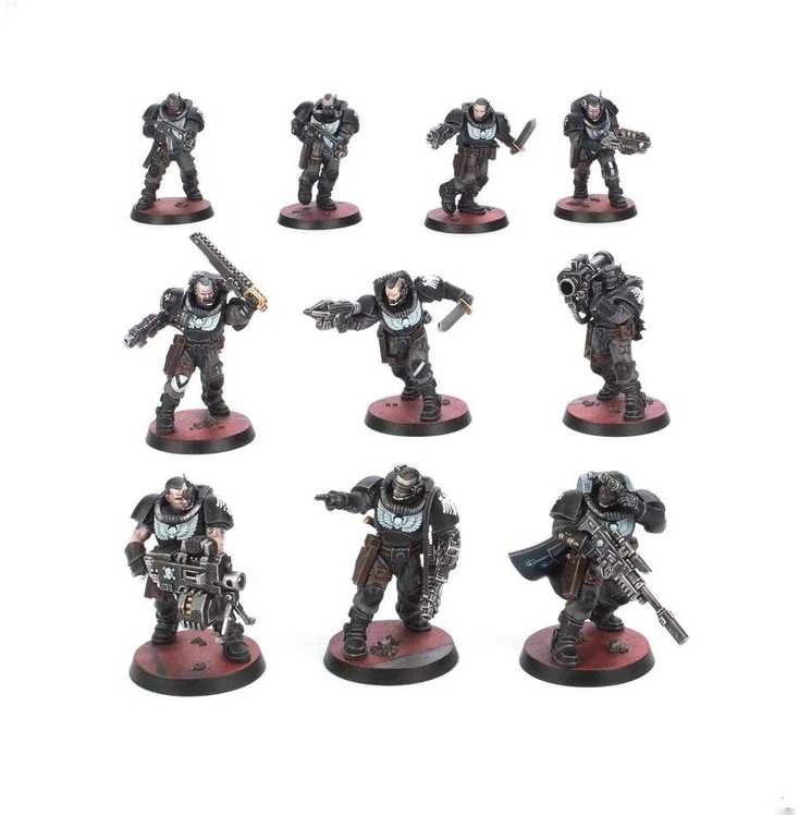 Games Workshop Warhammer 40,000 Kill Team: Space Marine Skautų Būrys (10 figūrėlių)