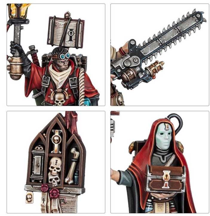 Games Workshop Warhammer 40,000 Kill Team: Sanctifiers – 11 miniatiūrų rinkinys