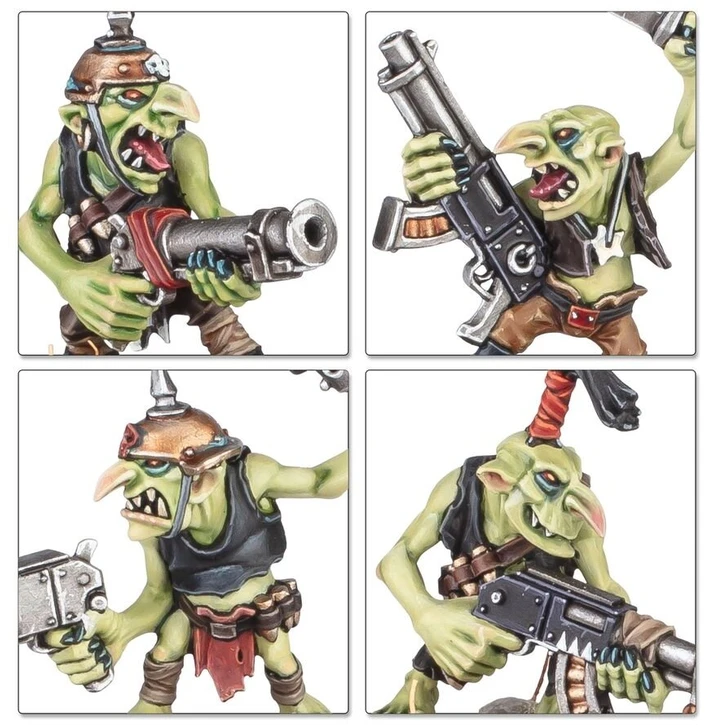Games Workshop Warhammer 40,000 Orkų startinis rinkinys – miniatiūros, dažai, teptukas