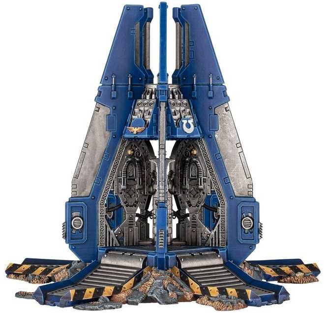 Games Workshop Warhammer 40,000 Space Marines desanto kapsulės, 2 vnt. (48-101)