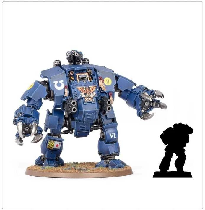 „Games Workshop“ „Warhammer 40,000 Space Marines Brutalis Dreadnought“ rinktinėje
