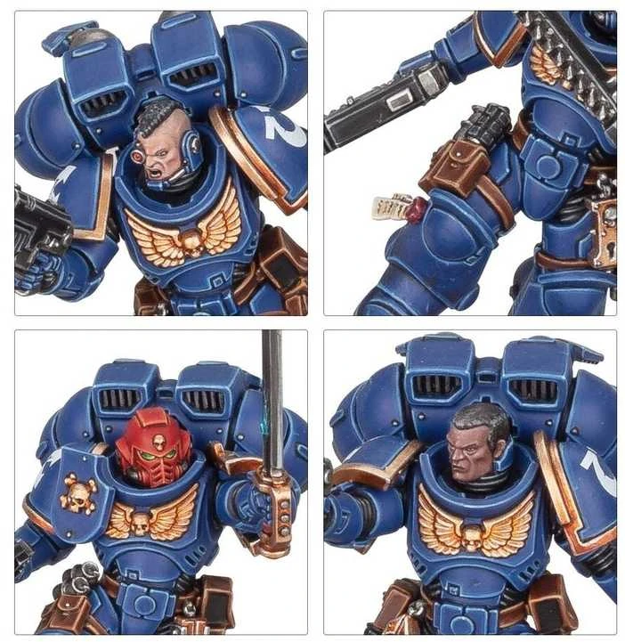 Games Workshop Warhammer 40,000 - Space Marines: Jump Packs Intercessors