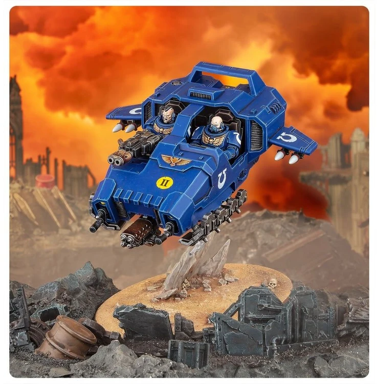 Games Workshop Warhammer 40,000 Space Marines Land Speeder miniatiūra 48-107