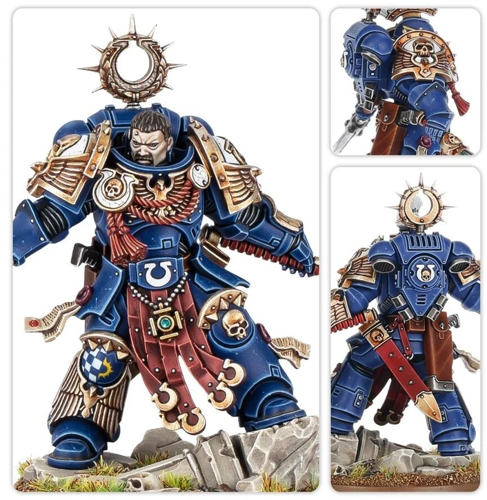 Games Workshop Warhammer 40,000 Space Marines miniatūra Kaius Konorius 55-77