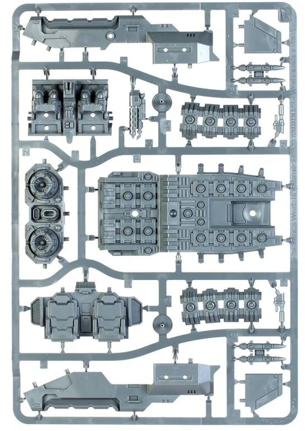 Games Workshop Warhammer 40,000 Space Marines Land Speeder miniatiūra 48-107