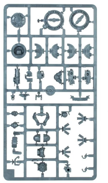 Games Workshop Warhammer 40,000 Space Marines Rhino šarvuotis, miniatiūra 48-109