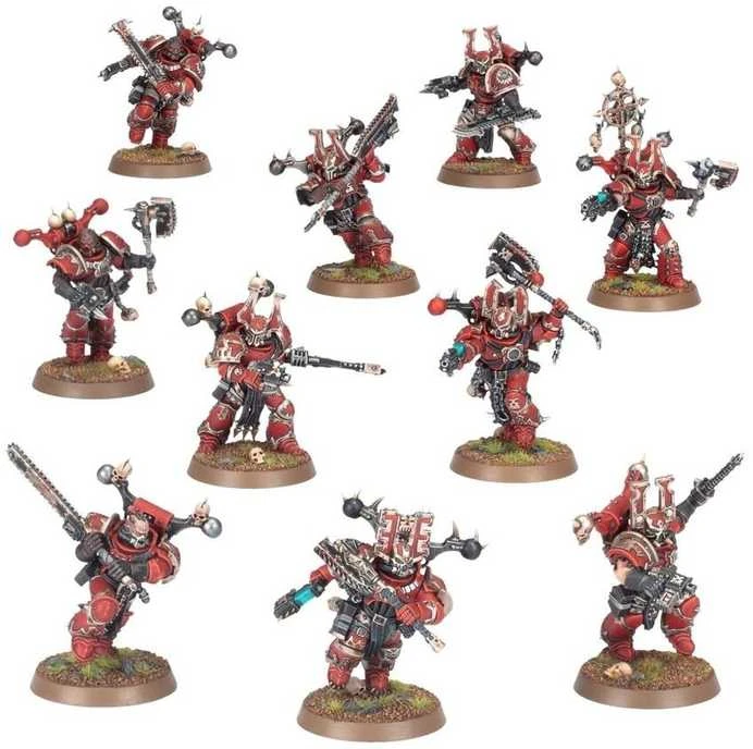 „Games Workshop Warhammer 40,000“ – „World Eaters Battleforce: Khorne Daemonkin“